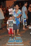 Marcha por repudios a la DPEC