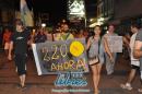 Marcha por repudios a la DPEC