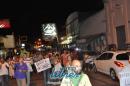 Marcha por repudios a la DPEC