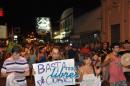Marcha por repudios a la DPEC