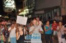 Marcha por repudios a la DPEC