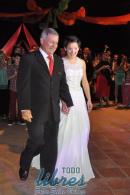 Festejo del cumple de 15 de  Valentina Pereyra en La Cruz Ctes