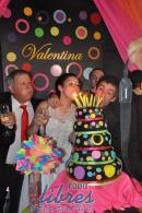 Festejo del cumple de 15 de  Valentina Pereyra en La Cruz Ctes