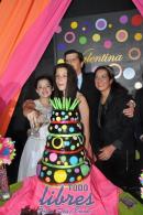 Festejo del cumple de 15 de  Valentina Pereyra en La Cruz Ctes