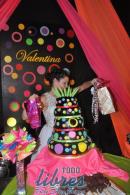 Festejo del cumple de 15 de  Valentina Pereyra en La Cruz Ctes