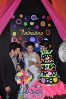 Festejo del cumple de 15 de  Valentina Pereyra en La Cruz Ctes