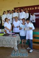 Fotografas del acto de colacin de la Escuela N 558