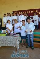 Fotografas del acto de colacin de la Escuela N 558