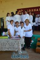 Fotografas del acto de colacin de la Escuela N 558