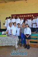 Fotografas del acto de colacin de la Escuela N 558