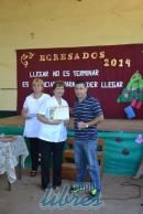 Fotografas del acto de colacin de la Escuela N 558