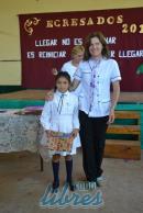 Fotografas del acto de colacin de la Escuela N 558