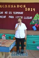 Fotografas del acto de colacin de la Escuela N 558