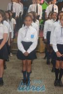Fotografas del acto de colacin de la Escuela N 668