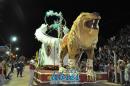Comparsa Tradicin, desfile en la IV noche de carnaval