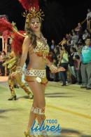 Comparsa Tradicin, desfile en la IV noche de carnaval