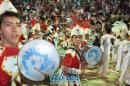 Comparsa Tradicin, desfile en la IV noche de carnaval