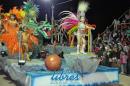 Comparsa Tradicin, desfile en la IV noche de carnaval
