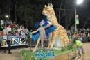 Comparsa Zum Zum, desfile en la IV noche de carnaval