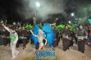 Comparsa Zum Zum, desfile en la IV noche de carnaval