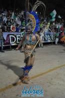 Comparsa Zum Zum, desfile en la IV noche de carnaval