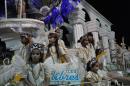 Comparsa Zum Zum, desfile en la IV noche de carnaval