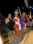 Fotos coronacin de soberanas y presentacin del samba enredo de Carumb