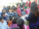 Festejo del da del nio en comedor del barrio "Lujn"