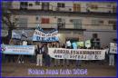 Marcha de Silencio en repudio a fiscal por parte de los judiciales y abogados