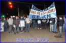 Marcha de Silencio en repudio a fiscal por parte de los judiciales y abogados