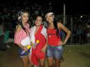 Pblico y personajes de la tercera noche de carnaval