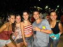 Pblico y personajes de la tercera noche de carnaval