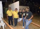 Pblico y personajes de la tercera noche de carnaval