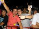 Pblico y personajes de la tercera noche de carnaval