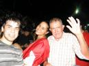 Pblico y personajes de la tercera noche de carnaval