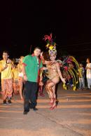 Primera noche de corsos 2014 en Yapey